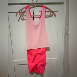 Pink Women's FP movement activewear set